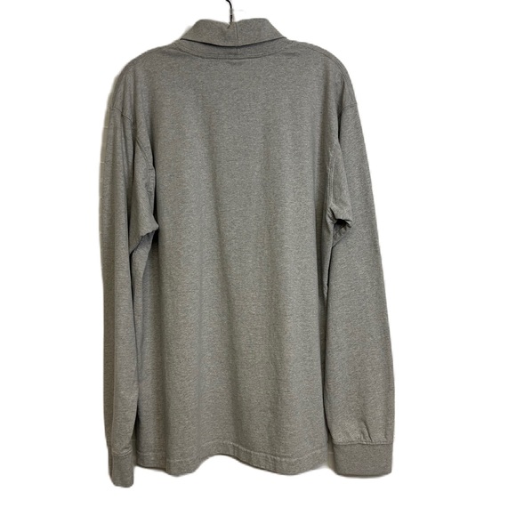 Carhartt Mens Long Sleeve Turtleneck Shirt Cotton Gray XL - Picture 3 of 9
